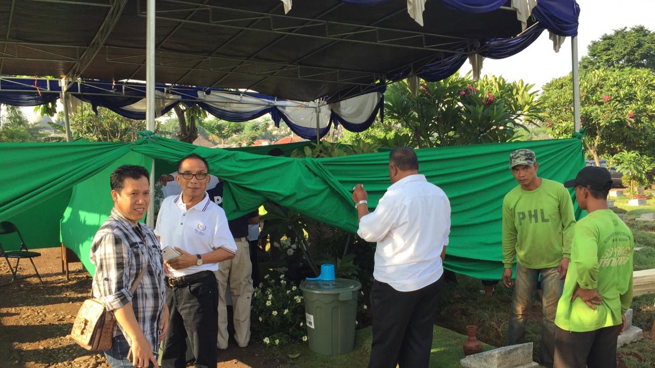 Makam Allya dibongkar