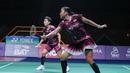Aksi ganda putri Indonesia, Amalia Cahaya Pratiwi/Siti Fadia Silva Ramadhanti yang tampil di partai final Thailand Masters 2026 melawan wakil China, Bao Li Jing/Li Yi Jing di Stadion Nimibutr, Bangkok, Thailand, Minggu (1/2/2026) siang WIB. (Dok. PBSI)