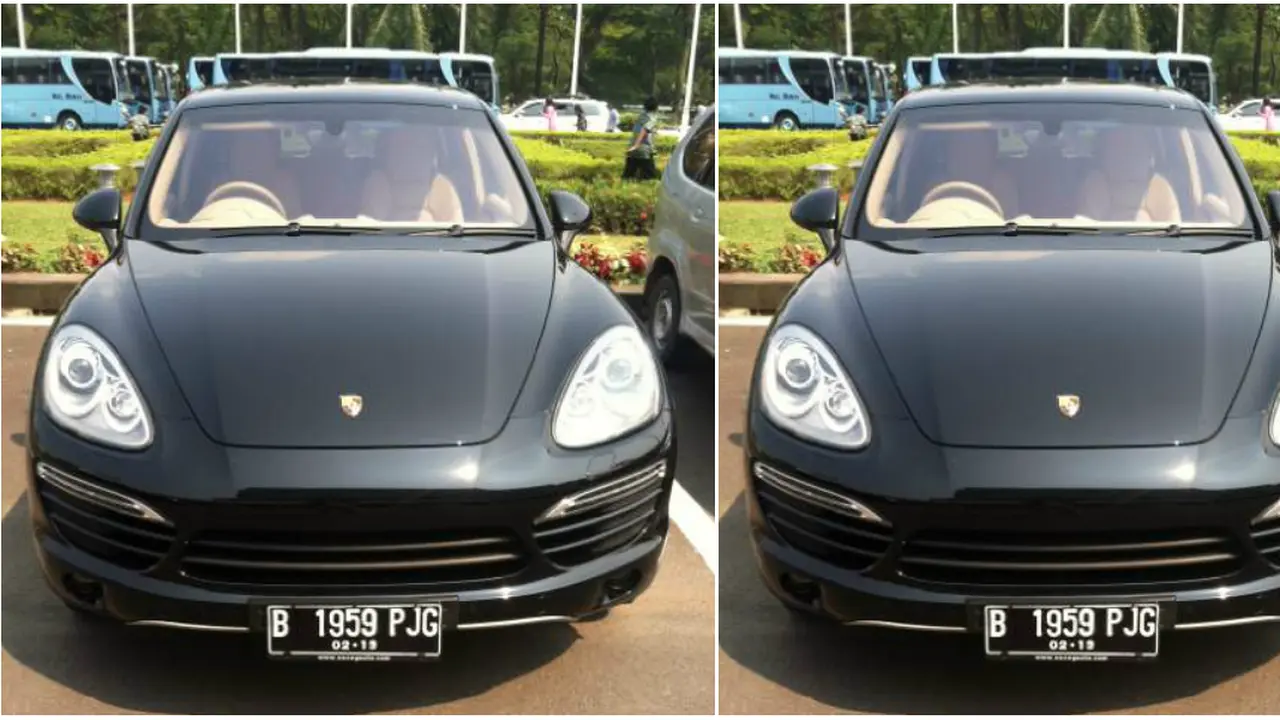Anggota DPR 'Tercantik', Tunggangi Mobil Porsche ke Pelantikan