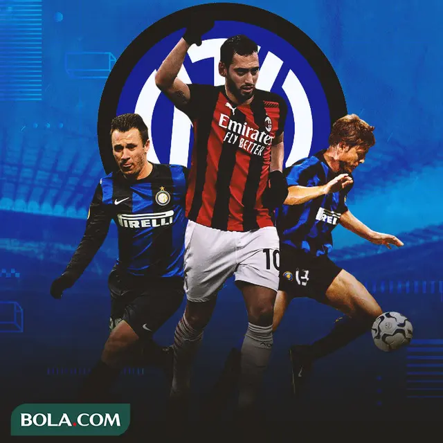 Inter Milan - Antonio Cassano, Hakan Calhanoglu, Thomas Helveg