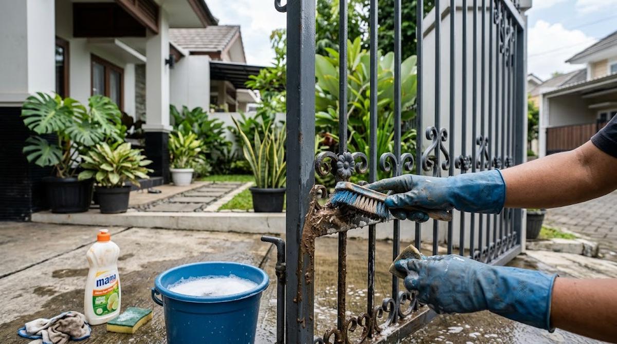 Gunakan Campuran Sabun Cuci Piring untuk Noda Membandel