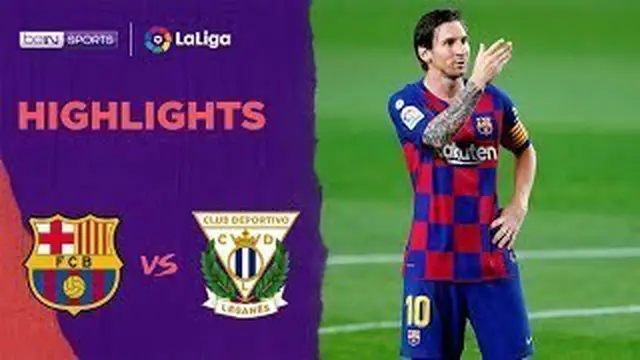 Berita video highlights La Liga 2019-2020 antara Barcelona melawan Leganes yang berakhir dengan skor 2-0, Rabu (17/6/2020) dini hari WIB.