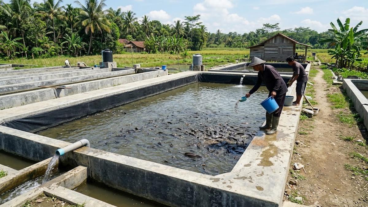 Cara Membuat Kolam Lele yang Tidak Mudah Bocor, Awet Dipakai dan Aman untuk Budidaya