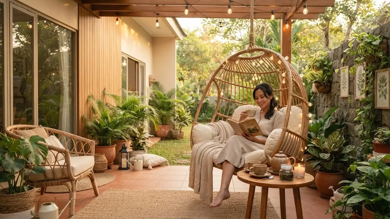Inspirasi Teras Berkonsep Tea Corner