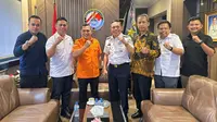 Silaturahmi dengan PSAWI DKI Jakarta, Achmad Azran Tegaskan Komitmen Pembinaan Olahraga yang Merata