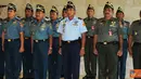 Citizen6, Jakarta: Panglima TNI Agus Suhartono, menerima laporan Korps Kenaikan Pangkat 19 Perwira Tinggi (Pati) TNI terdiri dari Pati TNI Angkatan Darat 8 Orang, TNI Angkatan Laut 7 orang dan TNI Angkatan Udara 4 orang. (Pengirim: Badarudin Bakri)