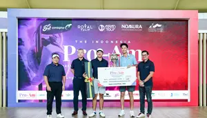 Parathakorn Suyasri dan Luke Evan Moore Juara Beregu The Indonesia Pro-Am 2026