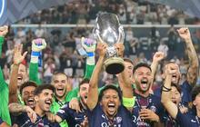 FOTO: PSG Raih Piala Super UEFA Pertama Usai Tundukkan Tottenham Lewat Drama Adu Penalti