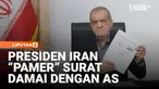 Presiden Iran Masoud Pezeshkian terlihat menandatangani nota kesepahaman dengan Amerika Serikat untuk mengakhiri konflik yang telah berlangsung selama beberapa bulan. Penandatanganan tersebut dilakukan setelah Presiden AS Donald Trump lebih dulu memb...