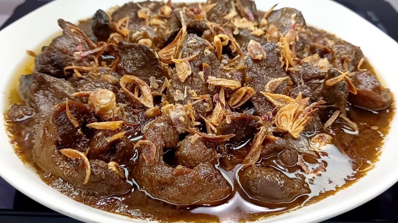 Resep Semur Ati Ampela Pedas