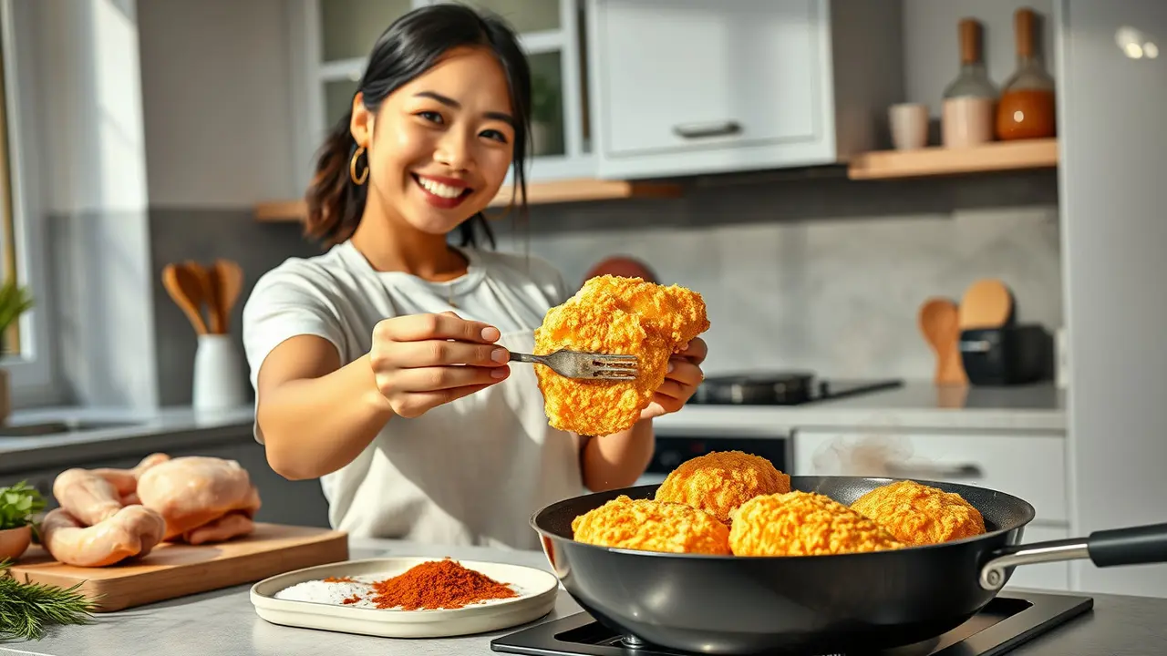 cara membuat chicken sederhana