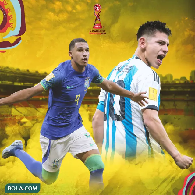 Piala Dunia U-17 - Claudio Echeverri dan Kaua Elias
