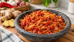 Resep Sambal Jahe Pedas Harum yang Bikin Nagih