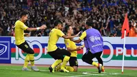 Pemain Malaysia Kompak Meledek Kiper Thailand Selepas ke Final Piala AFF 2018