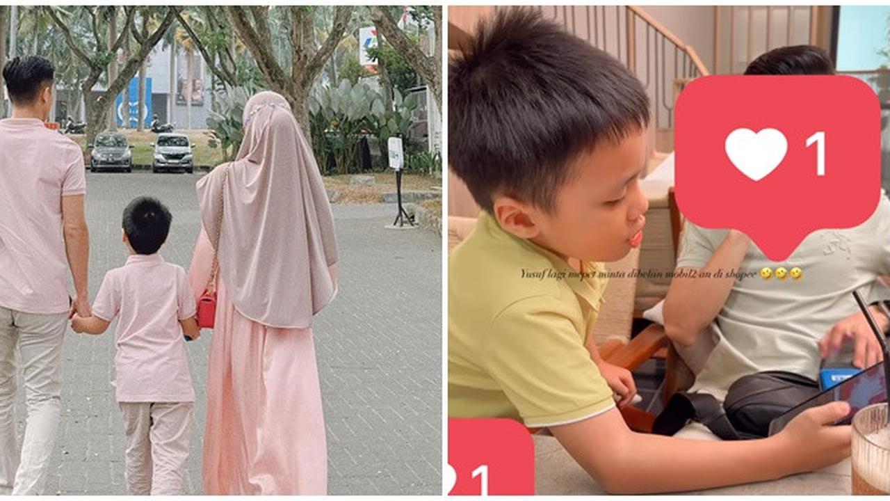 6 Potret Kedekatan Ikram Rosadi dan Anak Larissa Chou, Kehadirannya ...