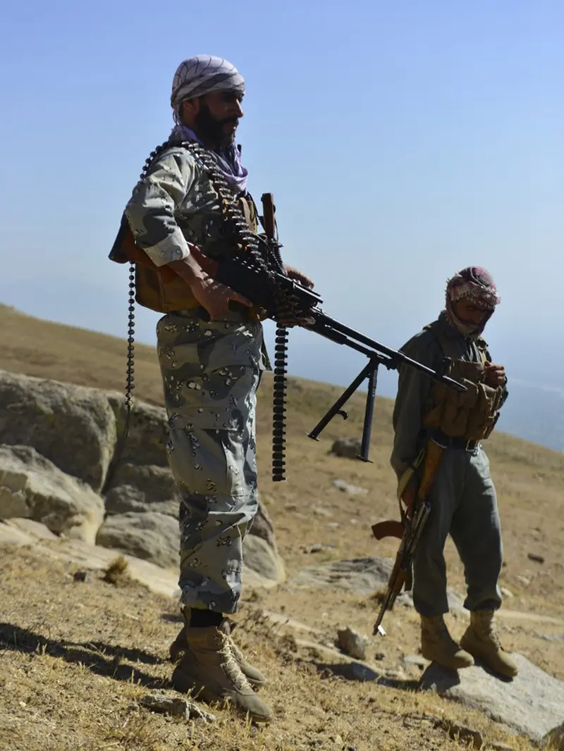 FOTO: Kesiapan Pasukan Anti-Taliban di Provinsi Panjshir