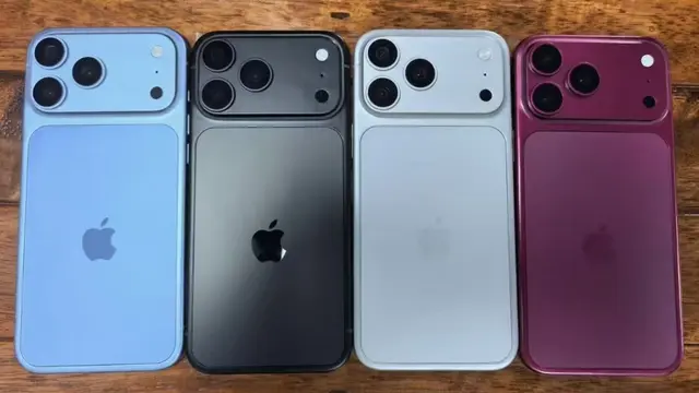 Warna iPhone 18 Pro