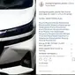 Toyota Avanza 2019 varian G (@toyotagreengarden_jakarta/Instagram)