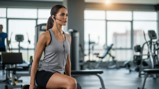 Ilustrasi Olahraga di Gym/Gemini AI