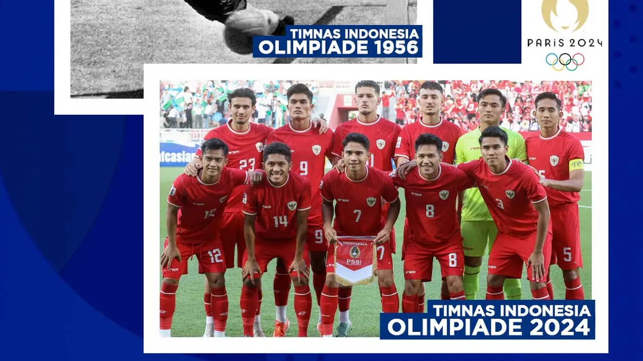 Ilustrasi - Timnas Indonesia Olimpiade 1956, Olimpiade 2024