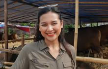 Cerita Indah Permatasari jadi Pedagang Hewan Kurban, Datangkan Sapi-sapi Lokal dari Bima NTB
