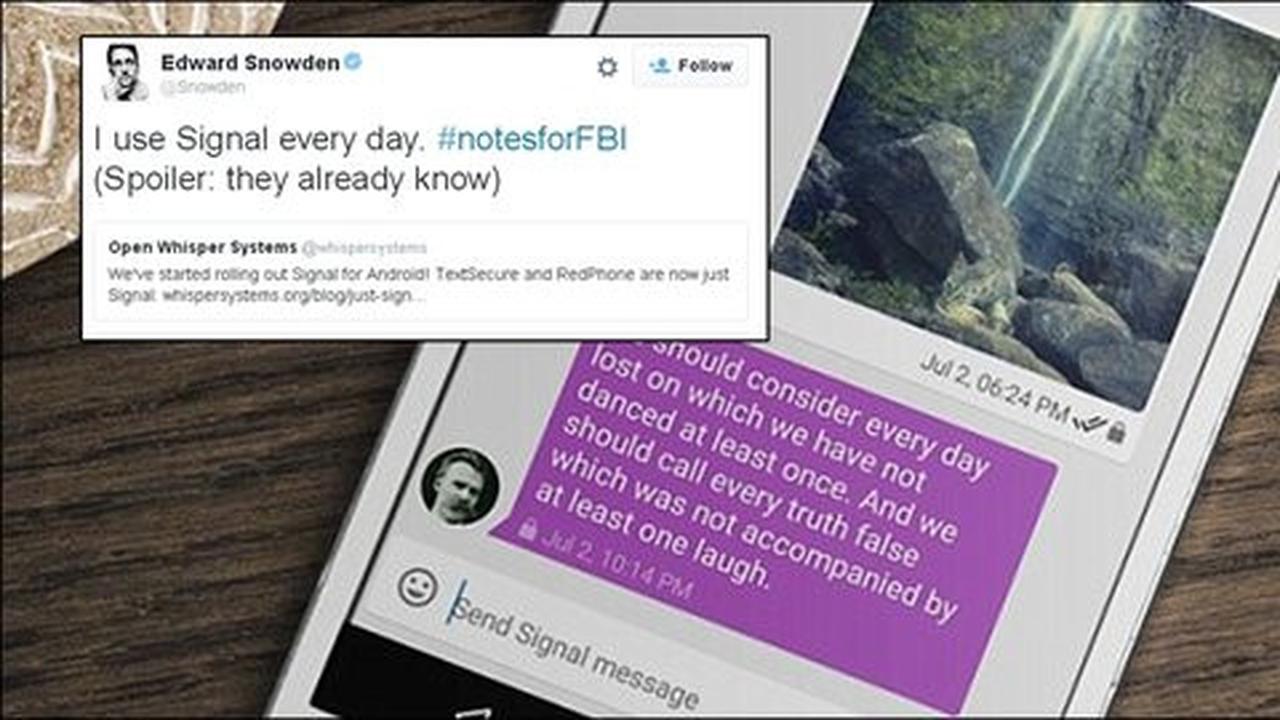 Aplikasi favorit Edward Snowden mampir di Android, apa itu?