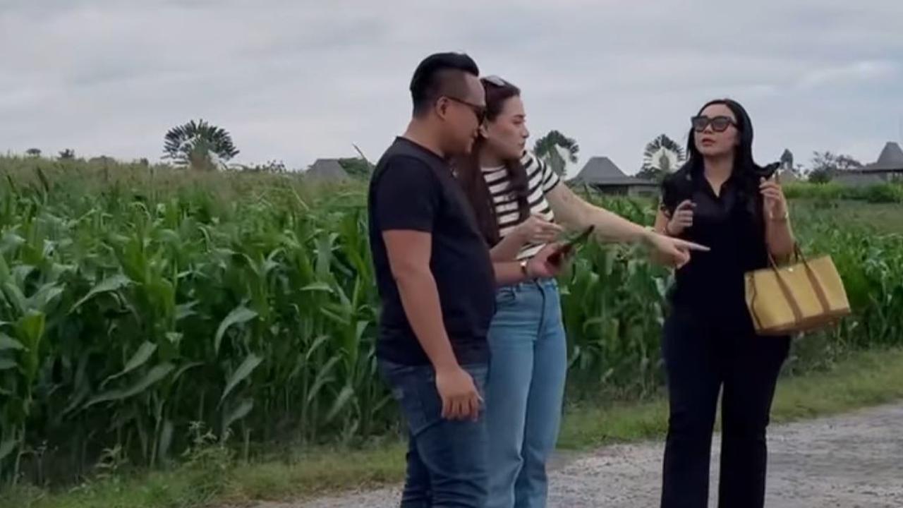 Selain berlibur, Nathalie Holscher sempat melihat sebuah lahan yang ada di Bali. Belum diketahui lokasi persis lahan yang dilihat Nathalie Holscher. Namun Nathalie Holscher tampak sudah mengukur-ngukur lahan tersebut. Dia pun mengungkapkan harapannya.<br>