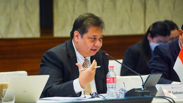 Menteri Koordinator Bidang Perekonomian Airlangga Hartarto. Indonesia mendapatkan mandat untuk memegang Chairmanship ASEAN 2023. (Dok Kemenko Perekonomian)
