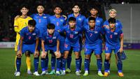 Timnas Thailand U-22 di SEA Games 2023. (Bola.com/Dok.Facebook Timnas Thailand).