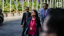 Sejumlah delegasi mulai berdatangan untuk menghadiri pembukaan KTT ke-43 ASEAN di Jakarta Convention Center (JCC), Senayan, Selasa (5/9/2023). (Liputan6.com/Faizal Fanani)