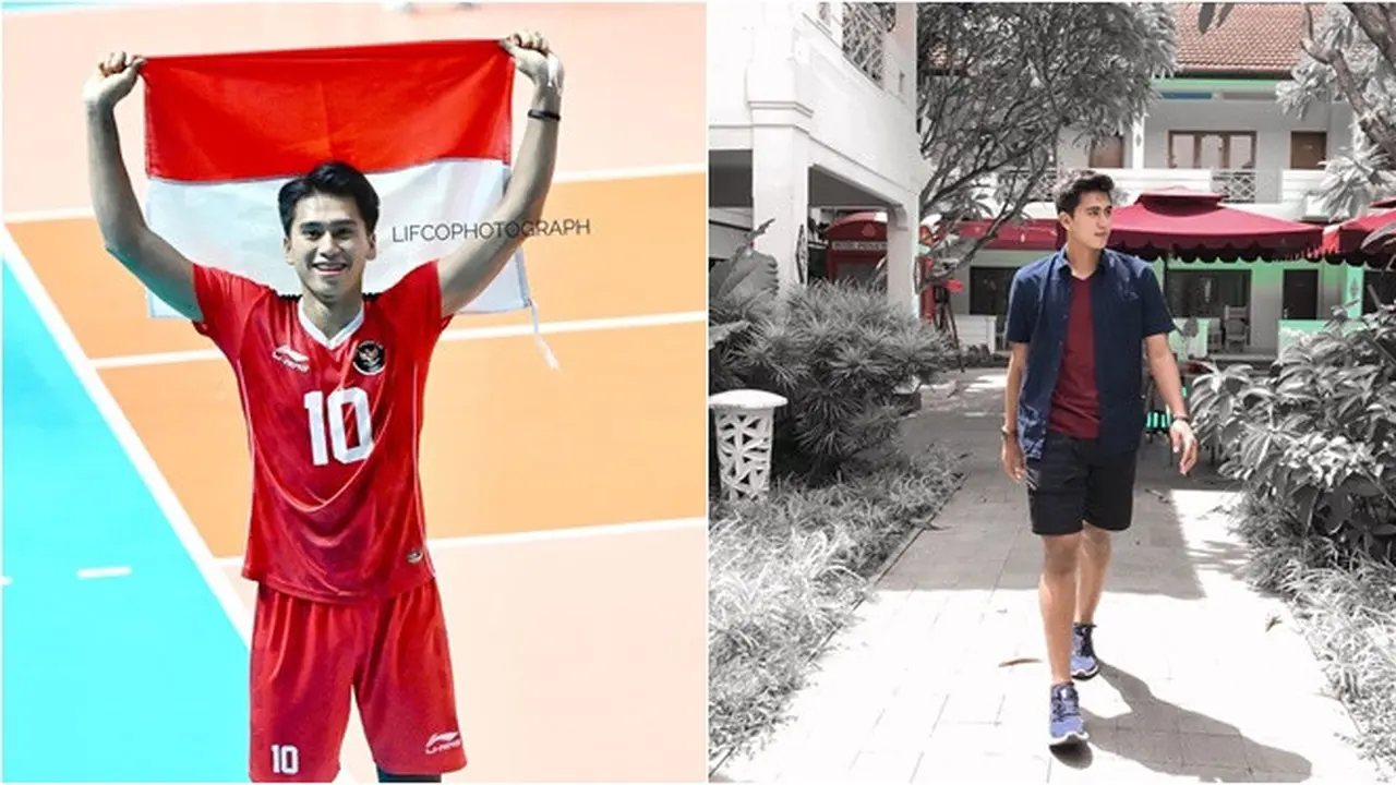 6 Potret Fahry Septian, Pemain Voli Timnas Indonesia yang Raih Emas SEA Games 2023