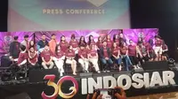 Indosiar Gelar 3 Konser Raya untuk Peringati 30 Tahun Perjalanan Penuh Program Inovatif dan Bertabur Bintang