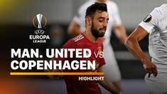 Berita video highlights perempat final Liga Europa 2019/2020 antara Manchester United melawan Copenhagen yang berakhir dengan skor 1-0 berkat gol penalti Bruno Fernandes, Selasa (11/8/2020) dinihari WIB.