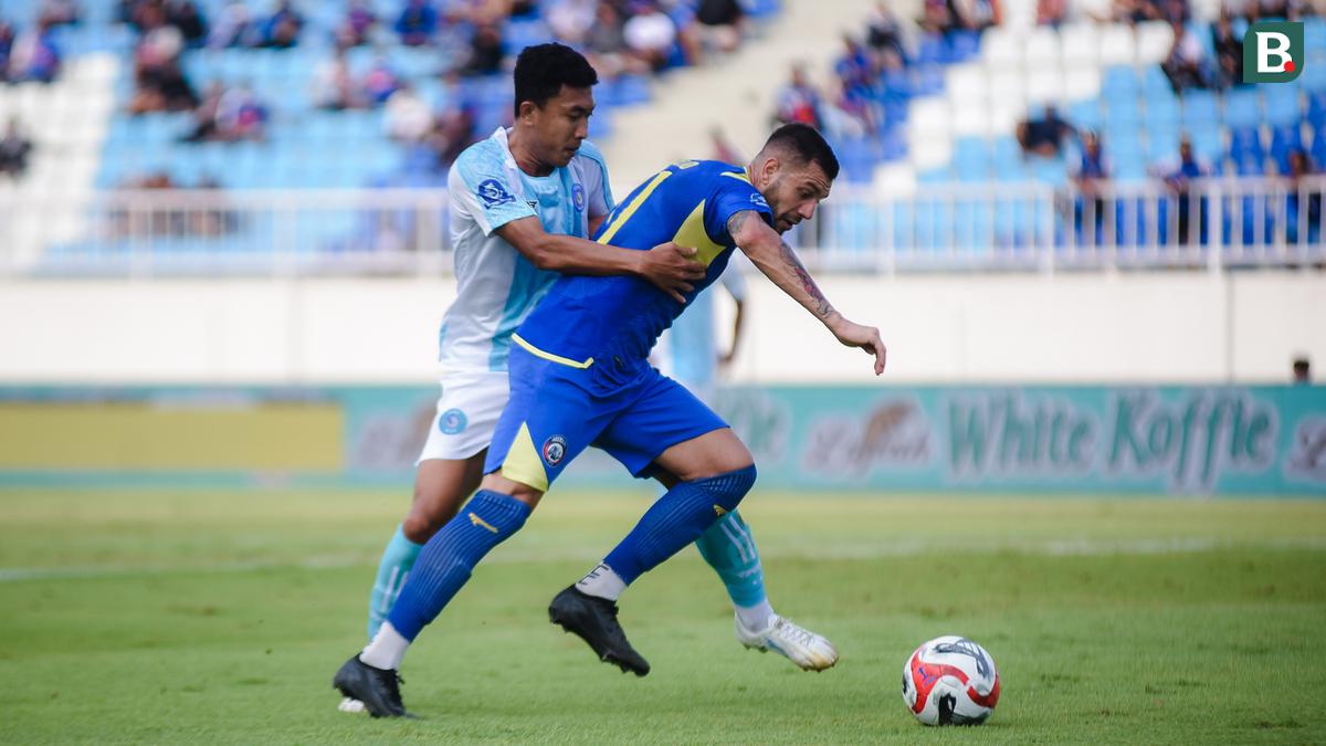 Fakta di Balik Kemenangan Telak Arema FC atas PSBS Biak: Hattrick Perdana Dalberto di BRI Super League