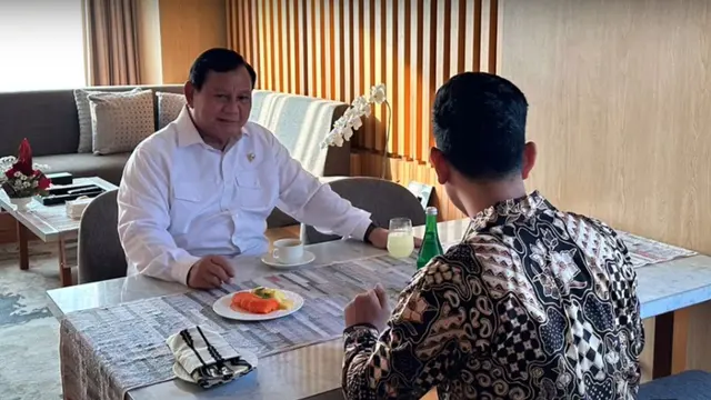 Gibran Rakabuming Raka Ketahuan Sarapan Bareng Prabowo