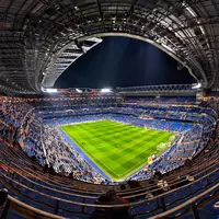 Santiago Bernabeu, stadion milik Real Madrid yang punya pesona kemegahannya sendiri.