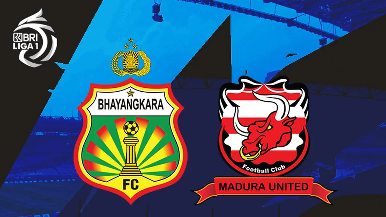 BRI Liga 1 - Bhayangkara FC Vs Madura United