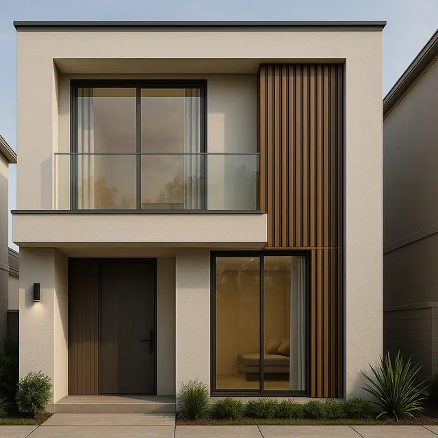 7 Model Tampak Depan Rumah Minimalis 2 Lantai Lebar 6 Meter, Elegan dan Fungsional