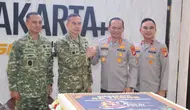 Pangdam Jaya Sambangi Polda Metro, Ikut Rayakan Hari Bhayangkara