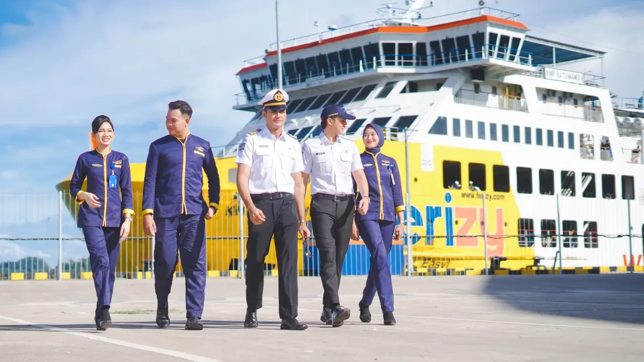 PT ASDP Indonesia Ferry (Persero) terus mendorong seluruh Ferizyan atau Sumber Daya Manusia (SDM) perusahaan untuk terus berkembang