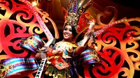 Dayak Butterfly, Kostum Indonesia di Miss Supranational