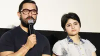 Aamir Khan dan Zaira Wasim (Postoast)