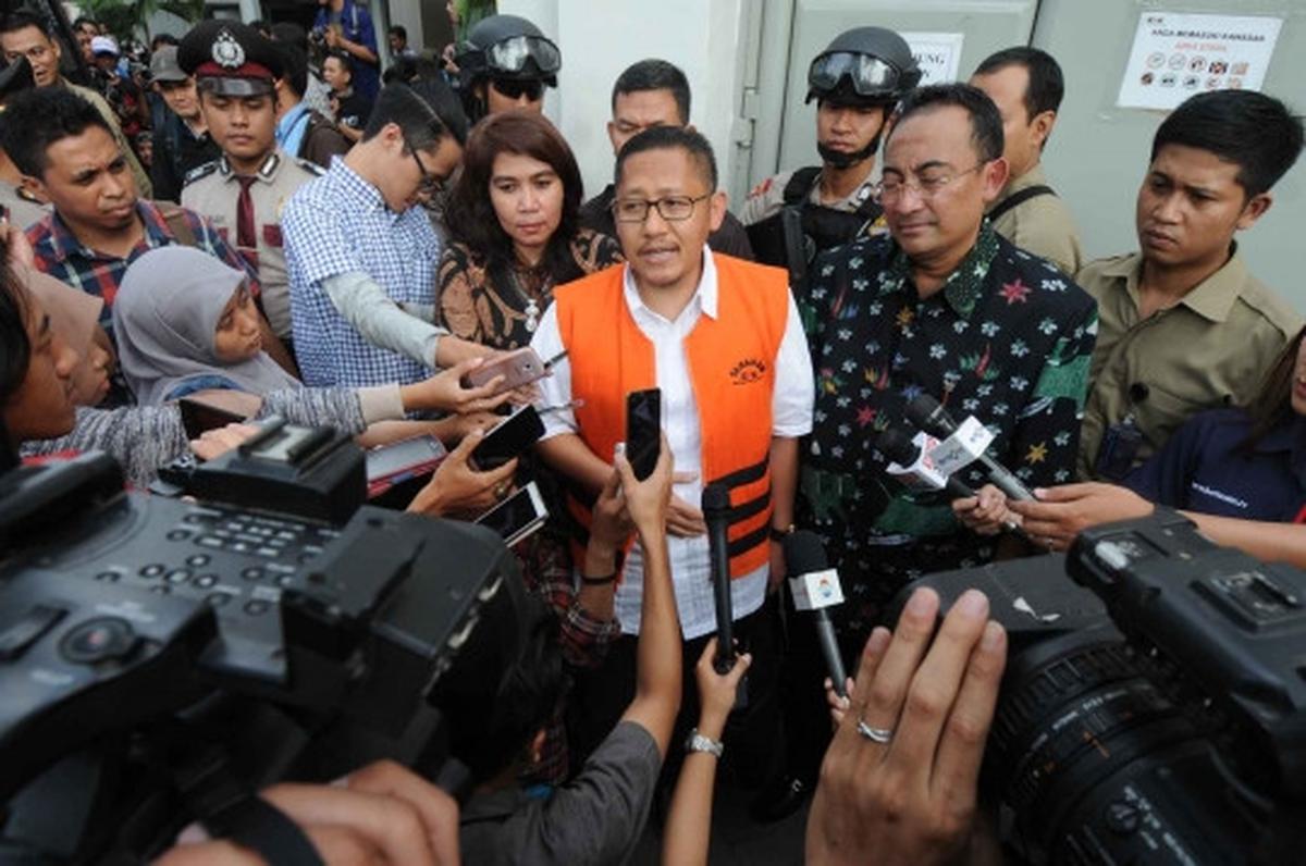 Anas Urbaningrum dijebloskan ke Lapas Sukamiskin