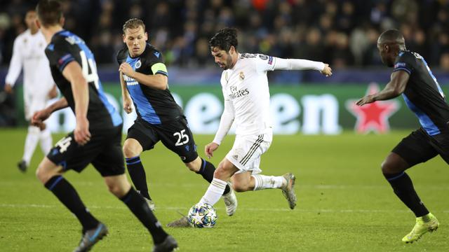 Real Madrid Menang 3-1 di Kandang Club Brugge