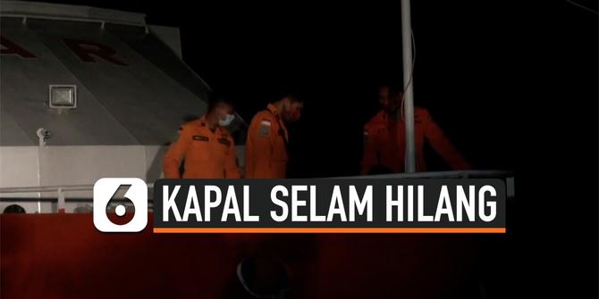 VIDEO: Basarnas Siagakan Kapal Mencari KRI Nanggala 402
