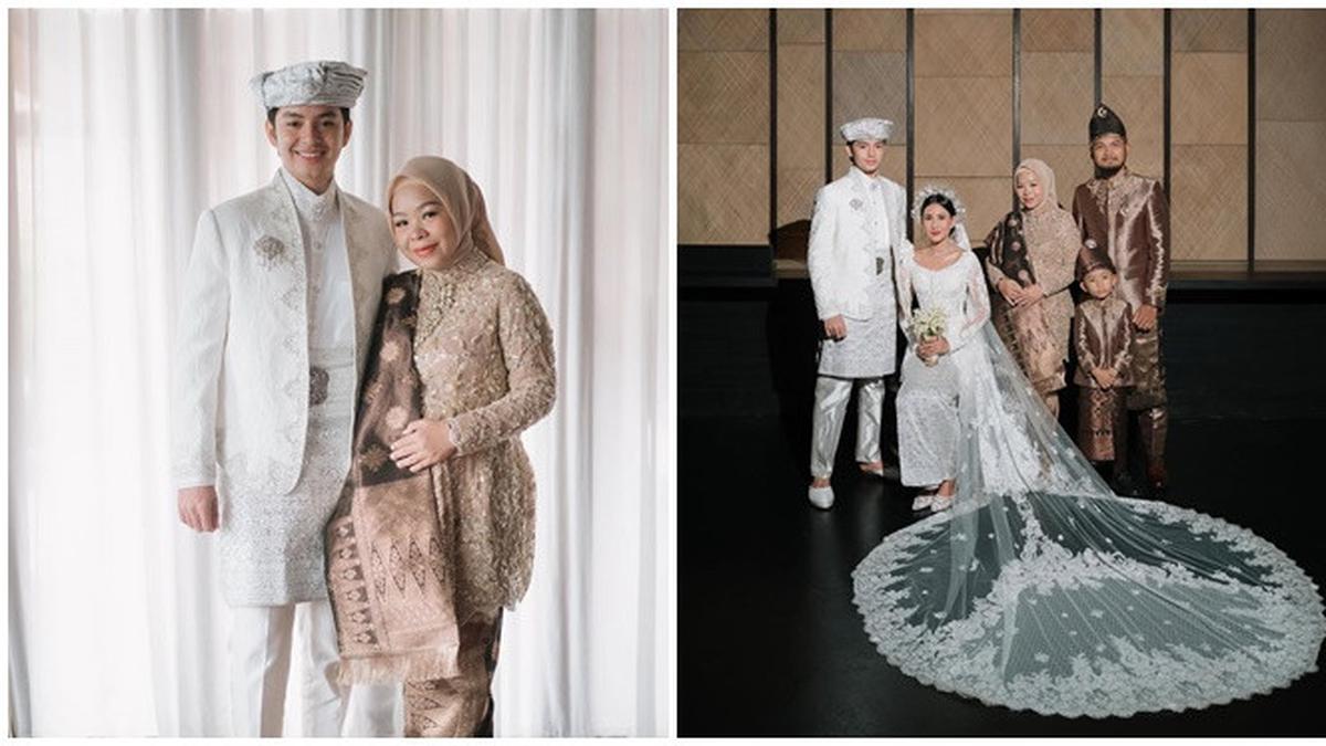 6 Potret Kakak Angga Yunanda di Pernikahan Adiknya, Serasi dengan Suami dan Anak