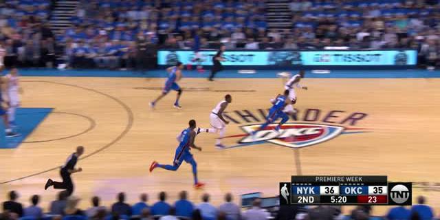 VIDEO: Game Recap 2017-2018, Thunder 105 Vs Knicks 84