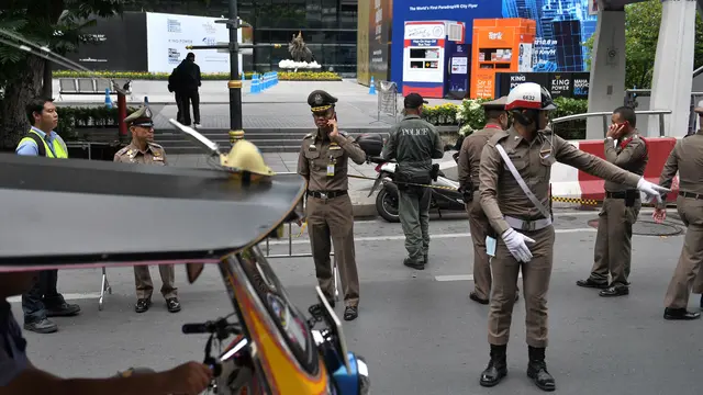 Begini Suasana Usai Ledakan Bom di Bangkok