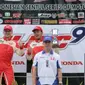 Di kelas Kejurnas master menghasilkan juara nasional yang tak asing lagi, yakni pembalap senior Alvin Bahar dari tim Honda Racing Indonesia.