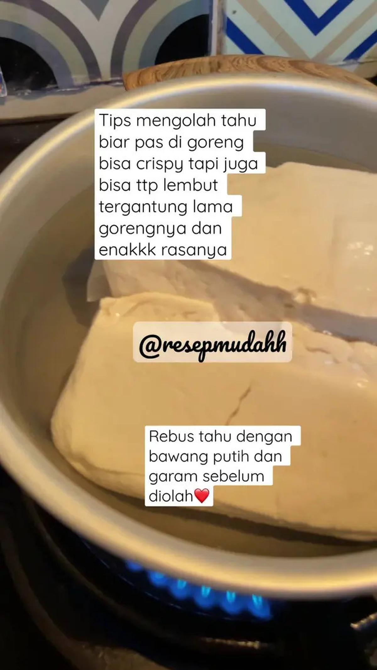 Cara Memasak Tahu agar Tidak Hancur, Tetap Krispi dan Lembut Saat Digoreng